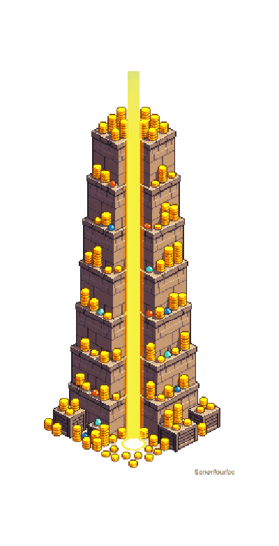 Treasure Tower Meter