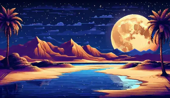 Starlit Dunes